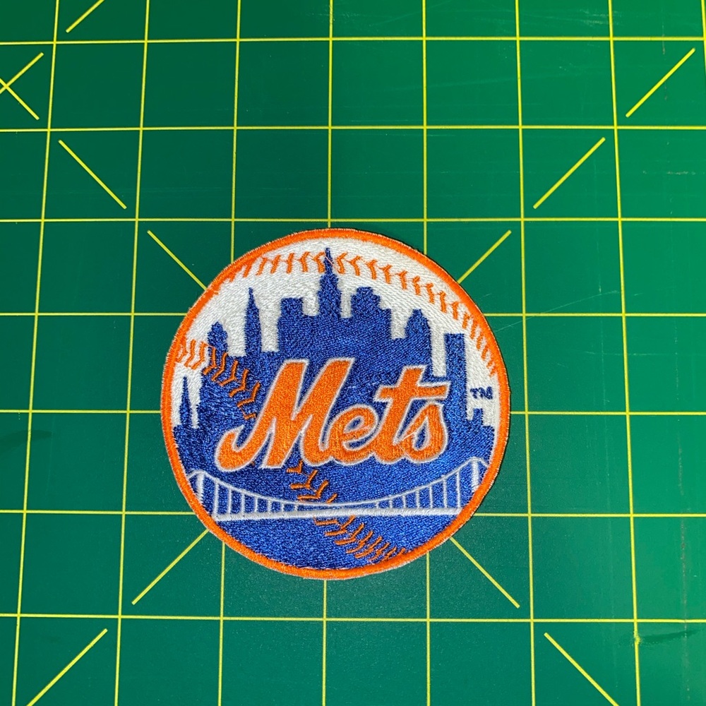 Mets Iron-On /Sew-On Patch Glow in the Dark
